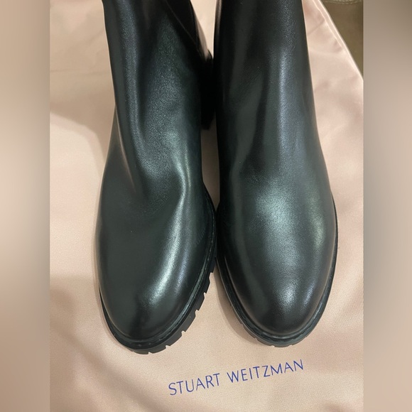 Stuart Weitzman City boot! Size US 10. EU 40.5 Black. Over the knee boots - Picture 9 of 10